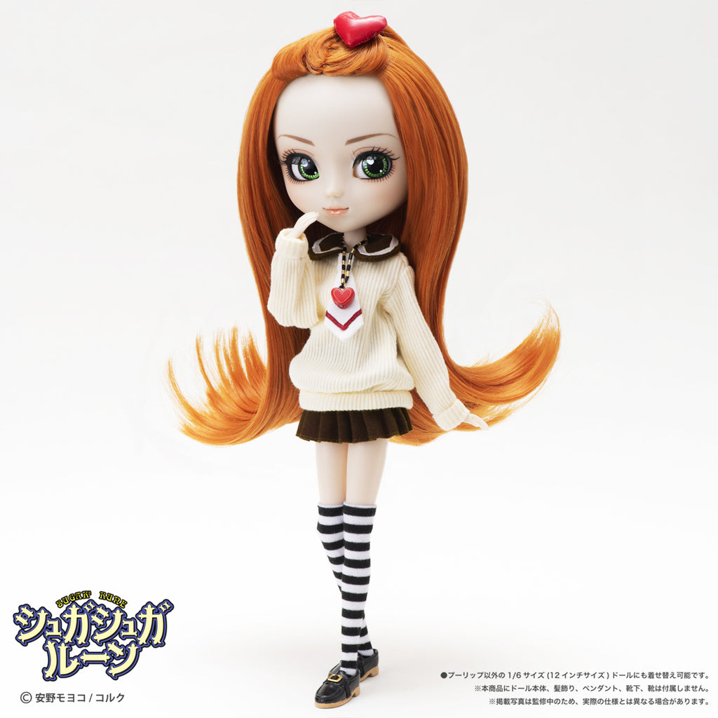 安野モヨコ シュガシュガルーン×Pullip バニラ 1/6サイズ ファッションドール 萌黄学園制服 きせかえセット付き