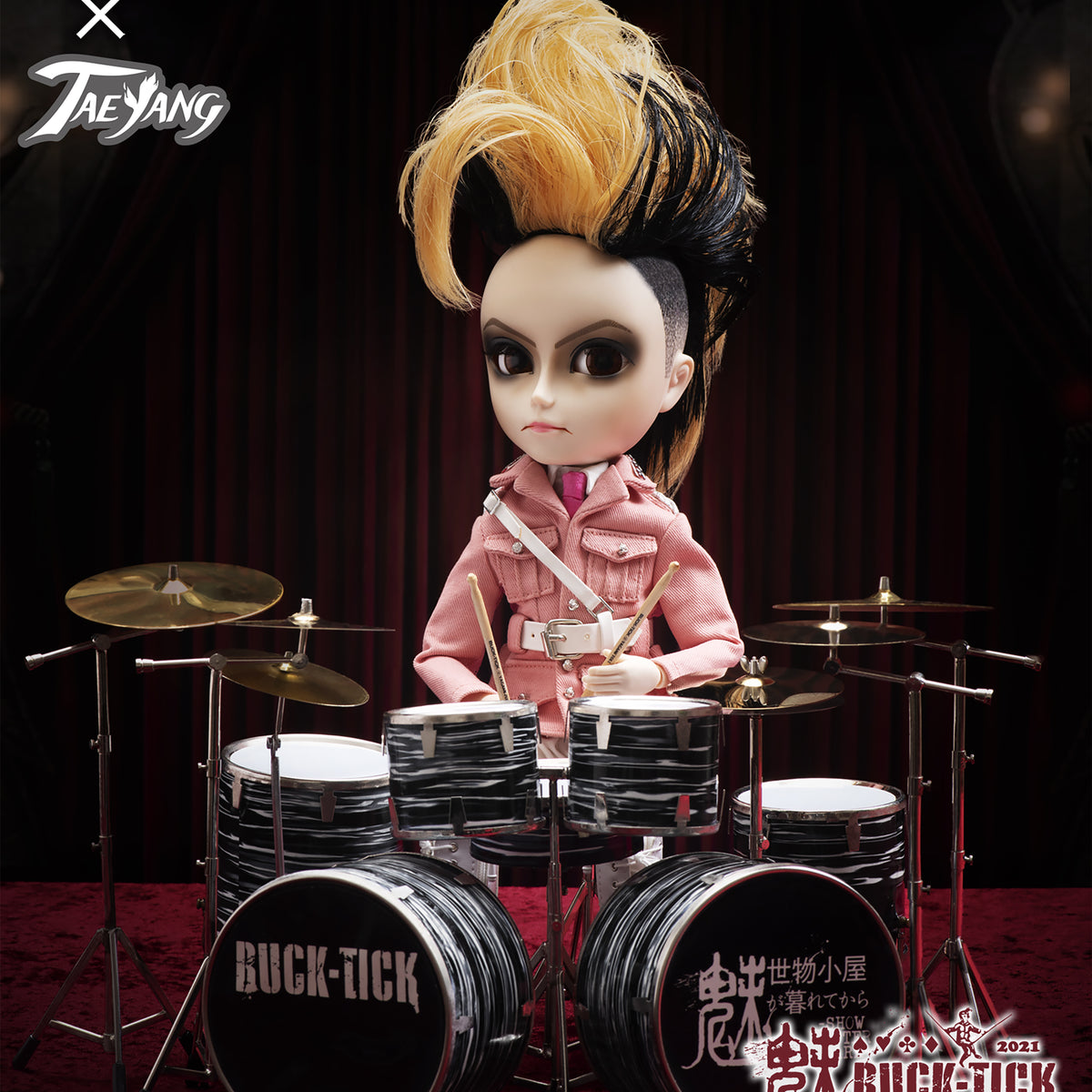 2027年1月発売予定/ドールとドラムのセット:YAGAMI TOLL x TAEYANG 魅